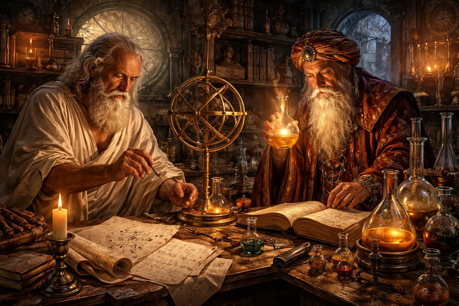 Archimedes and the alchemist mindset