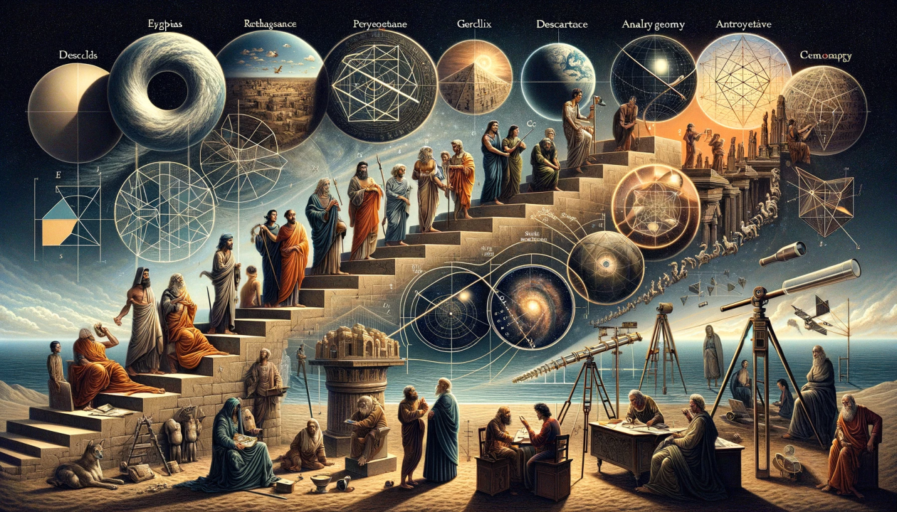 Evolution of mathematics from ancient origins to AI